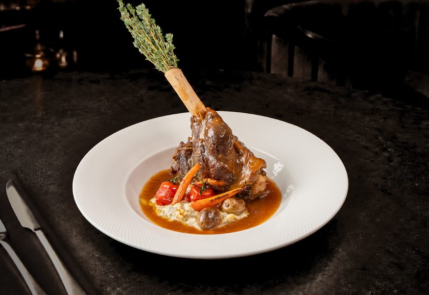 Slow-Braised Lamb Shank